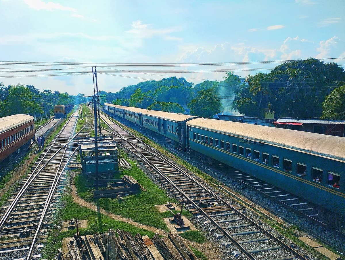 Historic Rajbari Railway Station, Rajbari